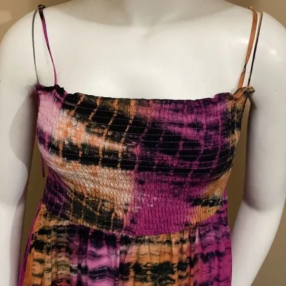 Fashion Nova Tie Dye Maxi Dress - Size 2X - Picture 6 of 11